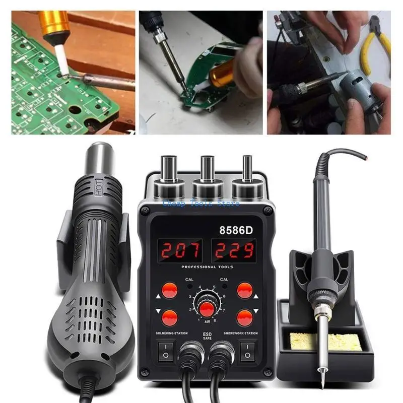 G88B LED Digital Soldering Station Electric Soldering Iron For Phone BGA Welding
G88B LED Digital Soldering Station Electric Soldering Iron For Phone BGA Welding