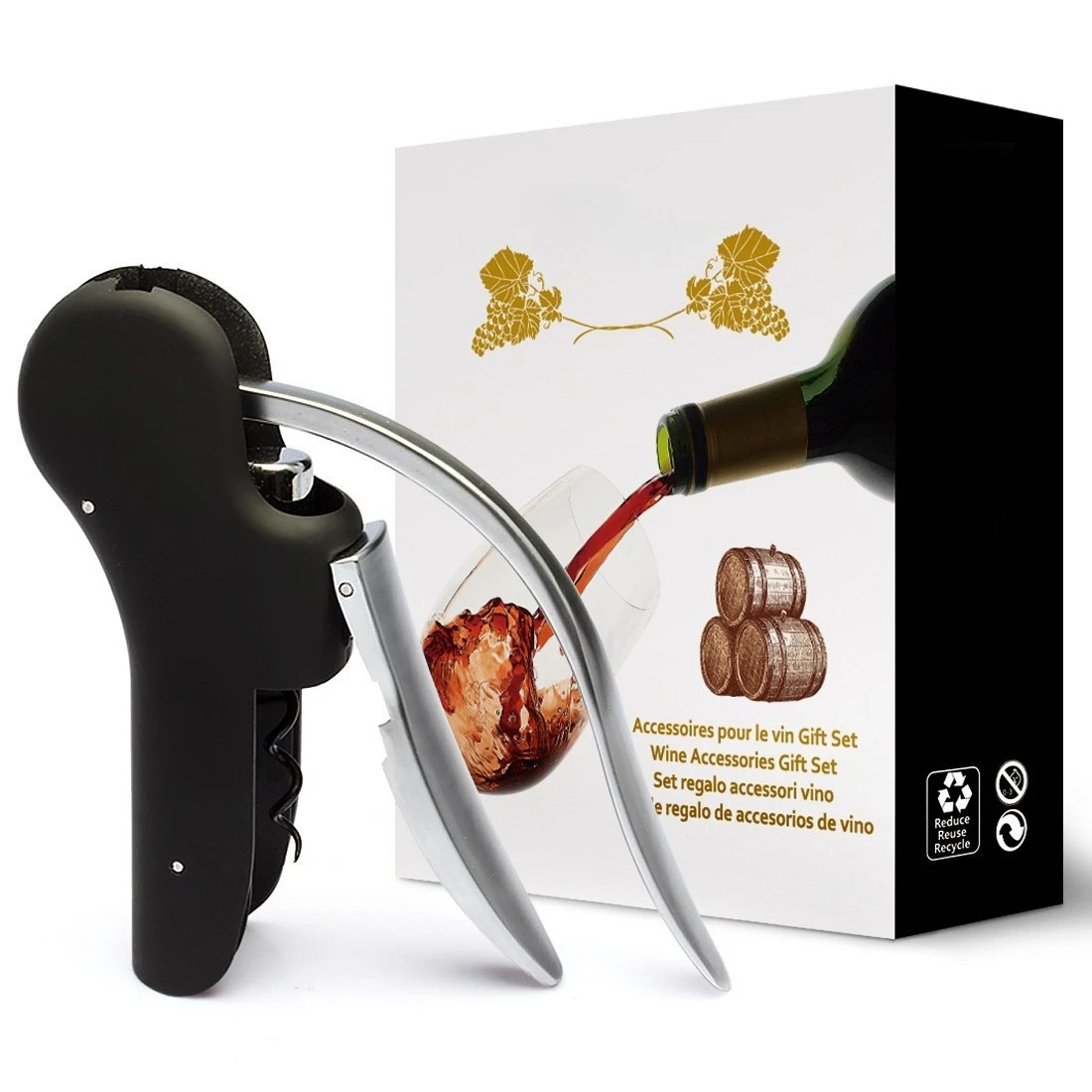 Fast Red Wine Opener Goose Shaped Zinc Alloy Household Bar Tools
Fast Red Wine Opener Goose Shaped Zinc Alloy Household Bar Tools