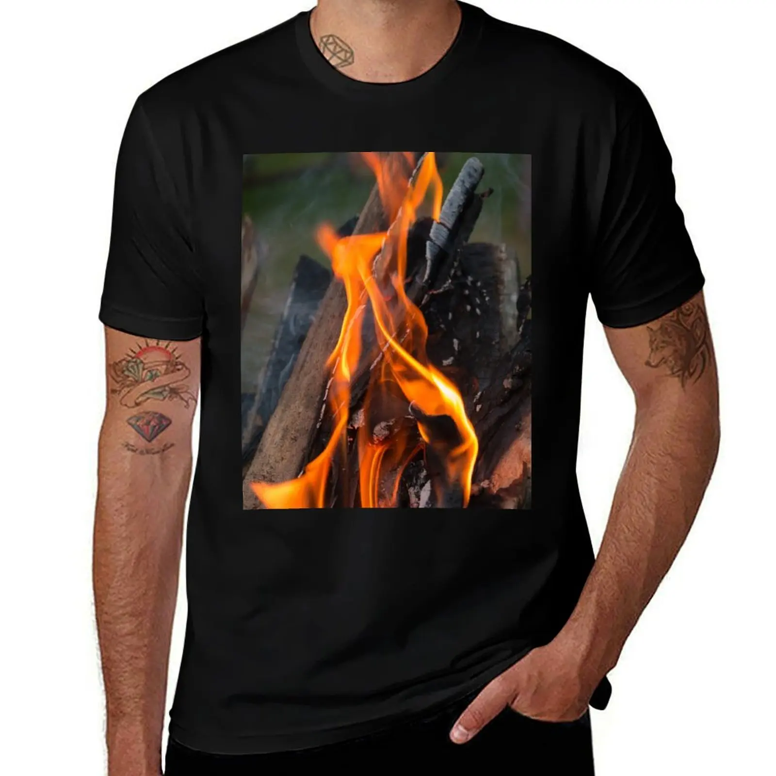 Burning fire wood T-Shirt man t shirt graphic t shirt for man 100 percent cotton
Burning fire wood T-Shirt man t shirt graphic t shirt for man 100 percent cotton
