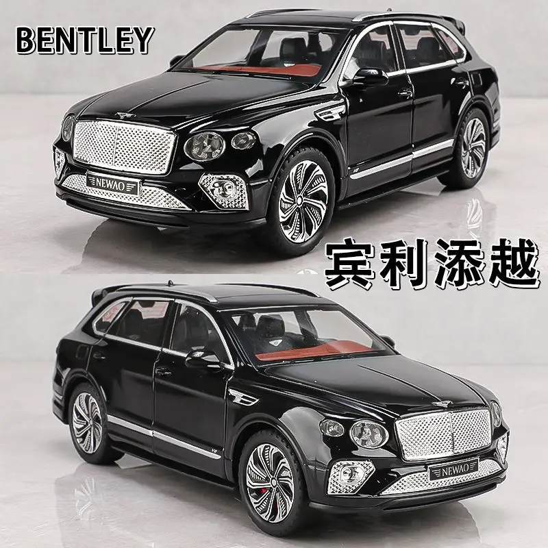 1:24 Bentley Bentayga Diecast Alloy SUV Model with 6 Openable Doors Front Wheel Steering for Collectors Hobby Display
1:24 Bentley Bentayga Diecast Alloy SUV Model with 6 Openable Doors Front Wheel Steering for Collectors Hobby Display