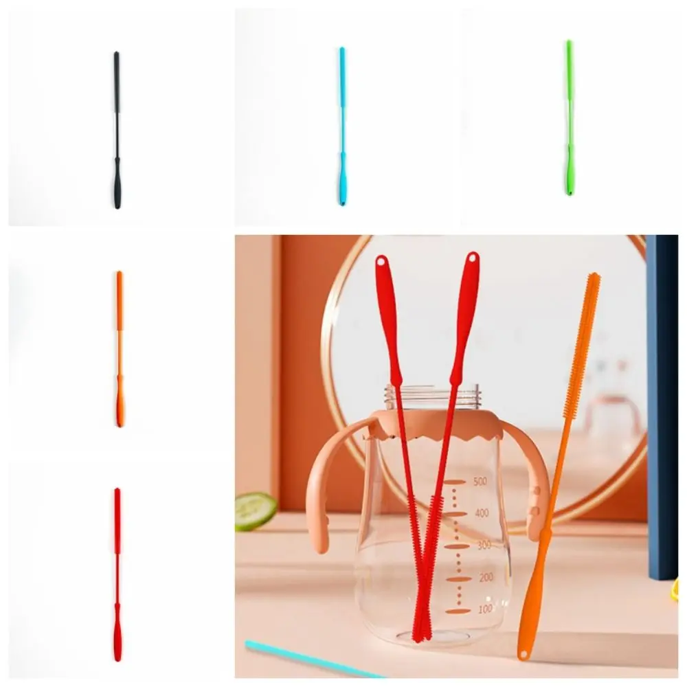 Silicone Straw Cleaning Brush Hole Gap Cleaning Brush Cup Scrubber Cup Cover Brush Handheld Soft Head Drinking Straw Cleaner
Silicone Straw Cleaning Brush Hole Gap Cleaning Brush Cup Scrubber Cup Cover Brush Handheld Soft Head Drinking Straw Cleaner