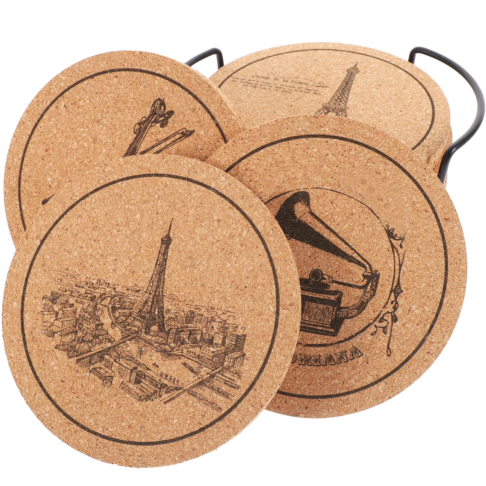 12 Retro Slip Coaster Set Resistant Drink Coasters Cork Set for Coffee Tea Cork For Coasters Cups St
12 Retro Slip Coaster Set Resistant Drink Coasters Cork Set for Coffee Tea Cork For Coasters Cups St
