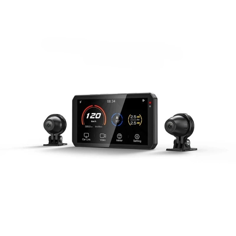 AIO-5Lite Motorcycle Carplay Android Auto GPS Navigation System, BSD, STARVIS HDR 5" IPS LCD, 5G Wi-Fi BT, IP67 Waterproof, Supp
AIO-5Lite Motorcycle Carplay Android Auto GPS Navigation System, BSD, STARVIS HDR 5" IPS LCD, 5G Wi-Fi BT, IP67 Waterproof, Supp