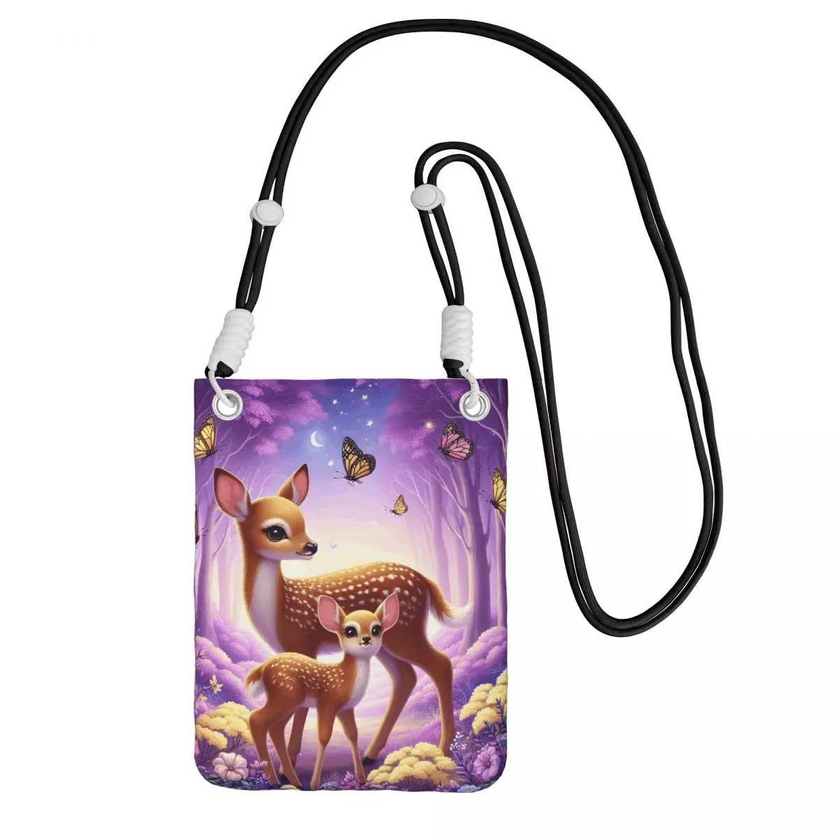 Сумка для мобильного телефона Bambi на заказ для мужчин и женщин, модная милая сумка через плечо с оленем, сумка для ключей, мини-кошелек на плечо, кошелек
Сумка для мобильного телефона Bambi на заказ для мужчин и женщин, модная милая сумка через плечо с оленем, сумка для ключей, мини-кошелек на плечо, кошелек