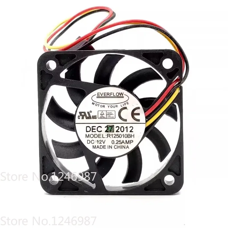 New Fan for EVERFLOW R125010BH 5010 12V 0.25A 3-wire Speed Measurement Double Ball Cooling Fan 50 * 50 * 10MM
New Fan for EVERFLOW R125010BH 5010 12V 0.25A 3-wire Speed Measurement Double Ball Cooling Fan 50 * 50 * 10MM