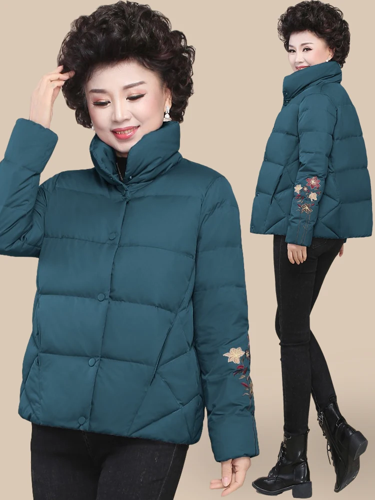 ort down Jaet Winter Clothes for Middle-Aged And ly Women Faionable Polyester Pure Color Zipper Closure Thiened
ort down Jaet Winter Clothes for Middle-Aged And ly Women Faionable Polyester Pure Color Zipper Closure Thiened