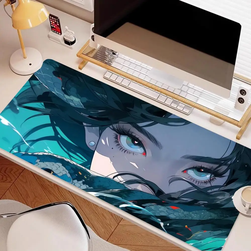 Стильный коврик для мыши с рисунком змеиной женщины — нескользящее резиновое дно, моющийся для работы, игровых и офисных столов
Стильный коврик для мыши с рисунком змеиной женщины — нескользящее резиновое дно, моющийся для работы, игровых и офисных столов