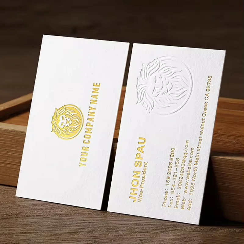 200 pieces (custom)White Design Print Cotton Business Card Newsprint Paper with Foil Stamping Durable Duplex Board Ele
200 pieces (custom)White Design Print Cotton Business Card Newsprint Paper with Foil Stamping Durable Duplex Board Ele