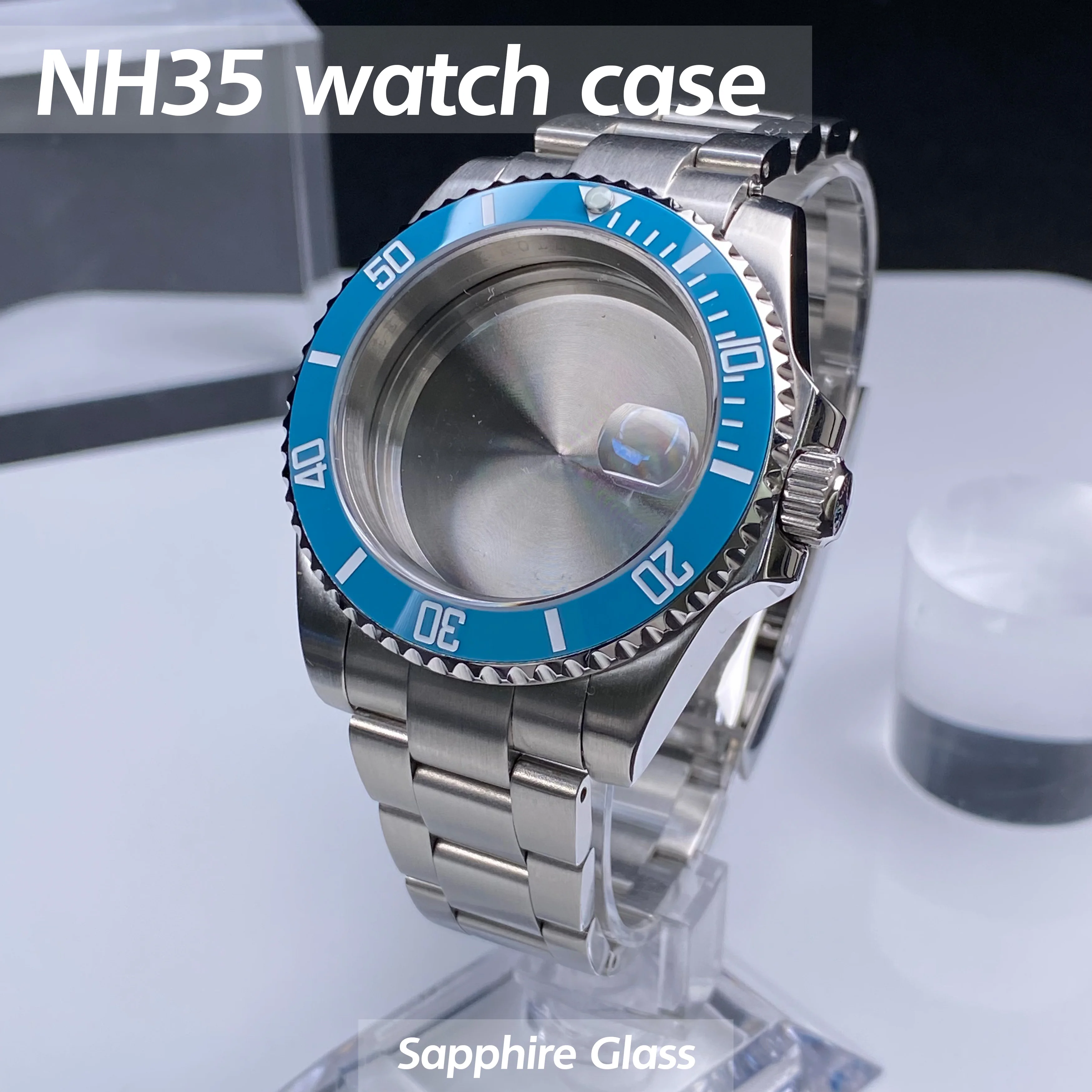 Корпус часов NH35, серебристый, 40 мм GMT/SUB, 120 кликов, нержавеющая сталь, сапфировое стекло, подходит для nh34, nh35, механизм nh36, 28,5 мм, циферблат даты
Корпус часов NH35, серебристый, 40 мм GMT/SUB, 120 кликов, нержавеющая сталь, сапфировое стекло, подходит для nh34, nh35, механизм nh36, 28,5 мм, циферблат даты