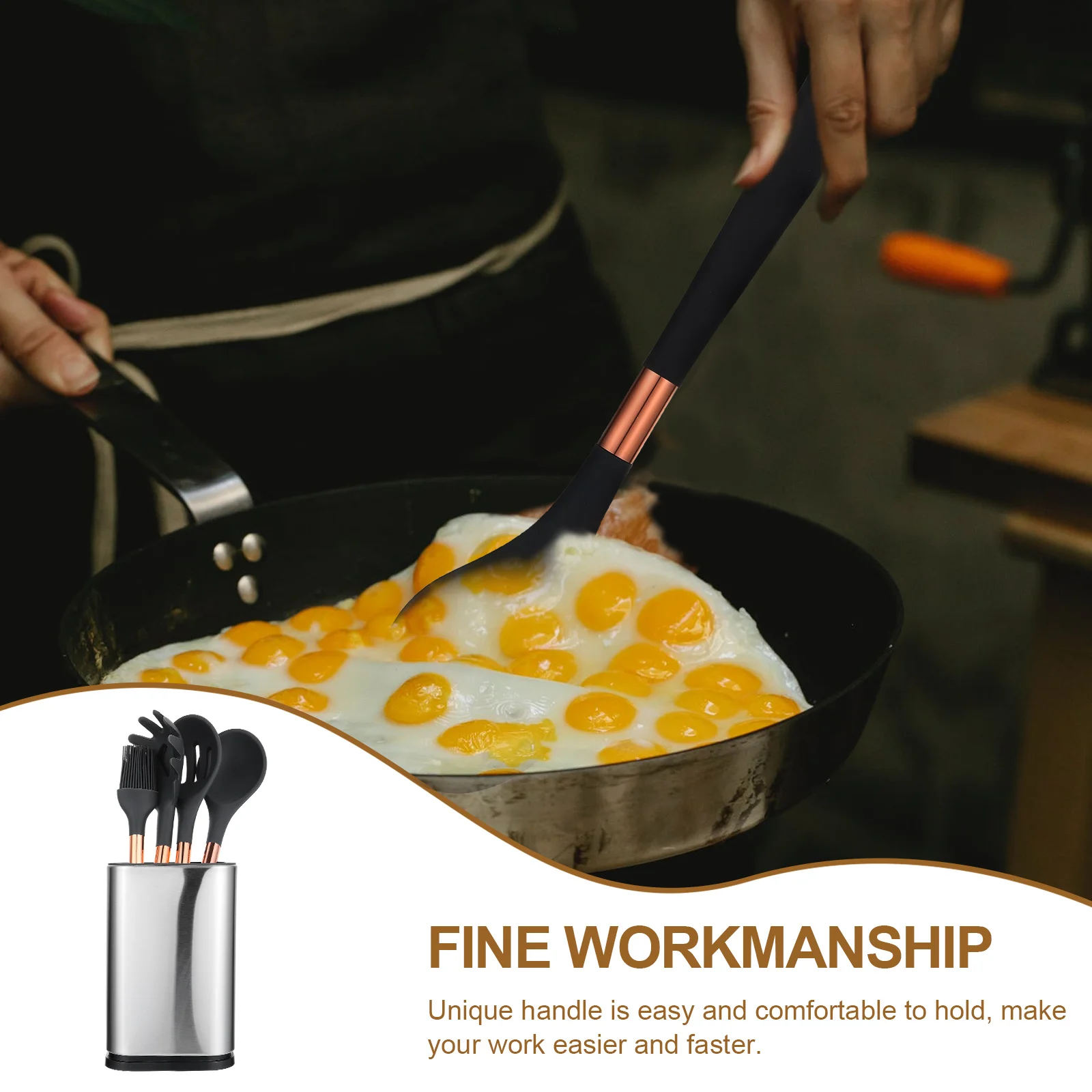 1 Set Of Reusable Silicone Oil Brush Cooking Spoon Portable Colander Kitchen Supply Heat Resistant Comfortable Handle Kitchen
1 Set Of Reusable Silicone Oil Brush Cooking Spoon Portable Colander Kitchen Supply Heat Resistant Comfortable Handle Kitchen