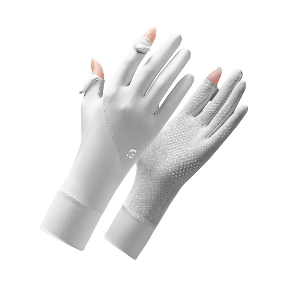 Ice Silk Women Sunscreen Gloves Thin Elastic Touch Screen Ice Silk Gloves Slip Resistant Exposed Finger Cycling Driving Gloves
Ice Silk Women Sunscreen Gloves Thin Elastic Touch Screen Ice Silk Gloves Slip Resistant Exposed Finger Cycling Driving Gloves