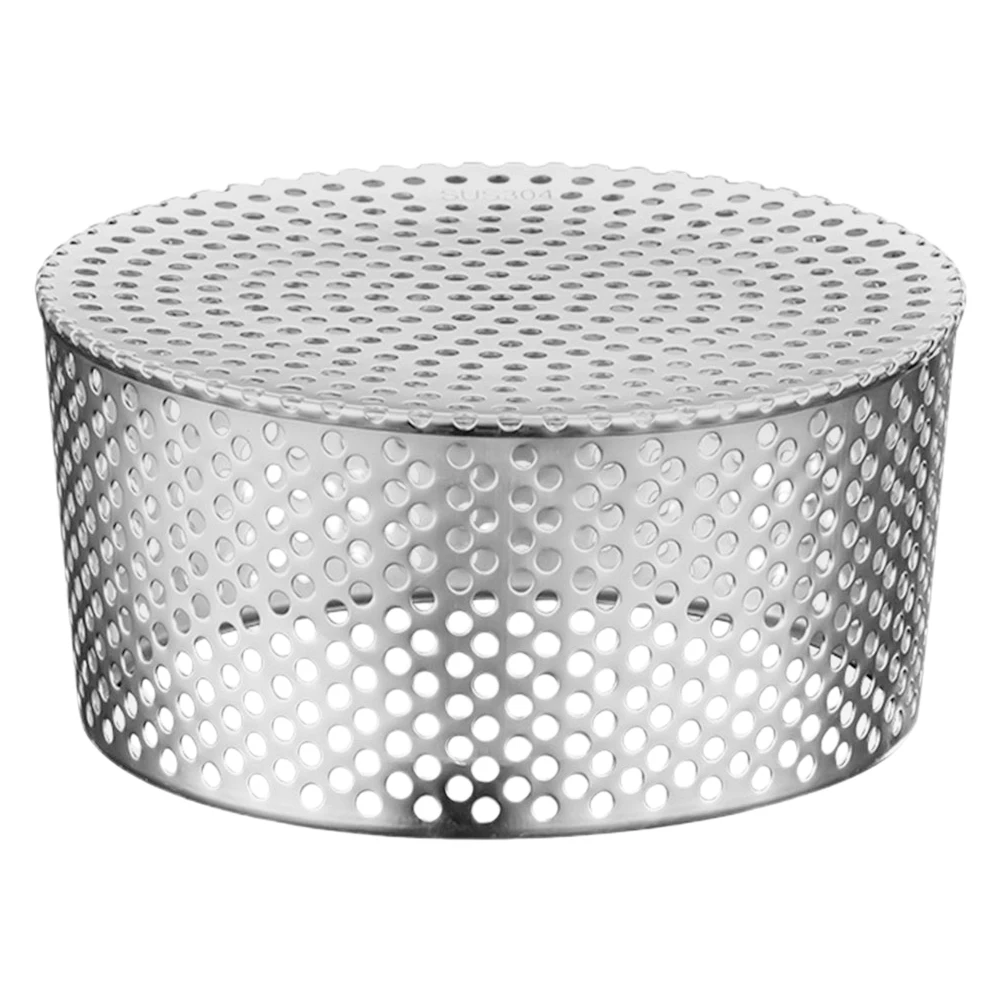 Drainage Pipe Mesh Cover Stainless Steel Gutter Guards Dome Floor Drain Covers for Courtyard Balcony Flat Roof Basement Wall
Drainage Pipe Mesh Cover Stainless Steel Gutter Guards Dome Floor Drain Covers for Courtyard Balcony Flat Roof Basement Wall