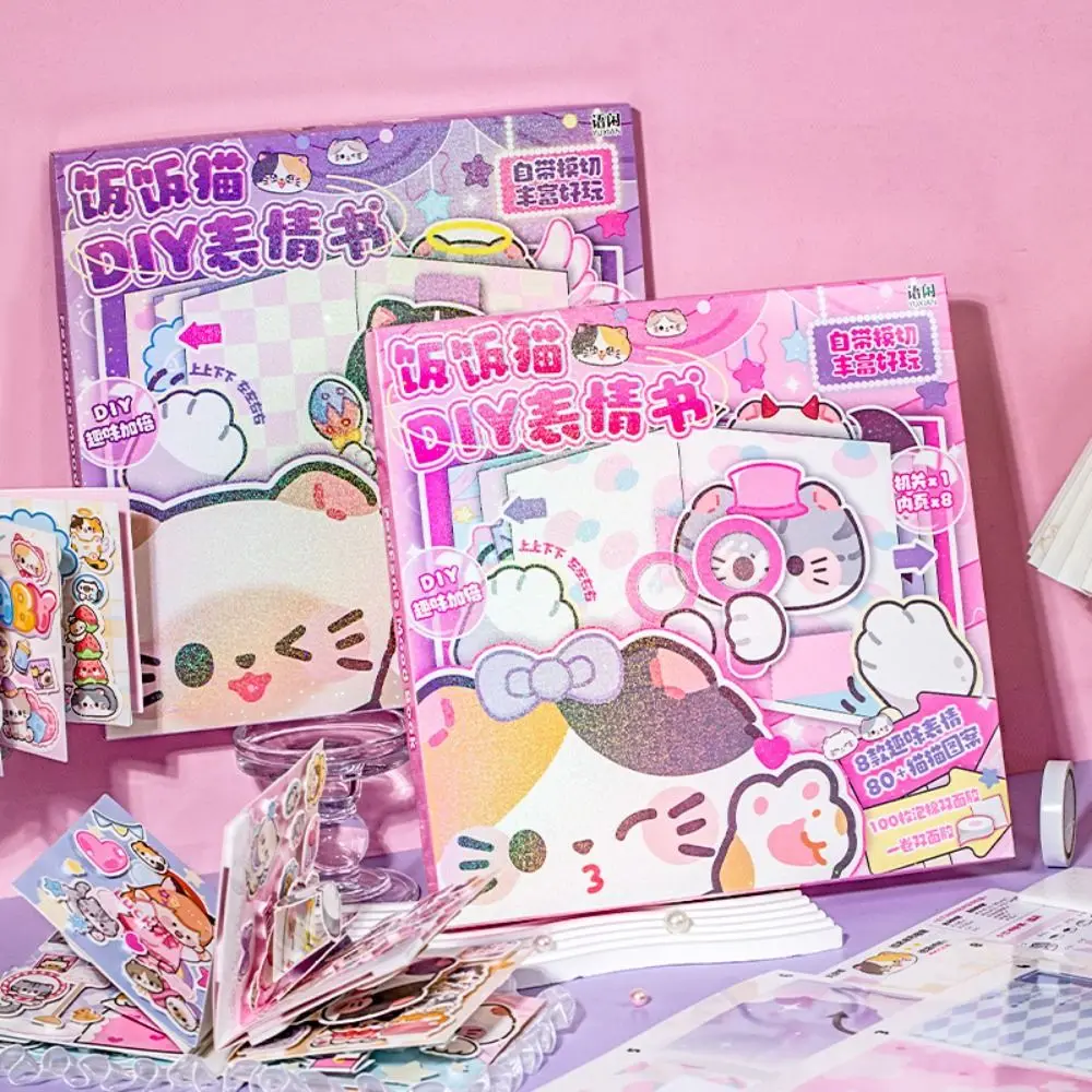 Quiet Book Toys Cat Sticker Book DIY Kids Busy Book Toy Anime Activity Books Paper Cartoon Book
Quiet Book Toys Cat Sticker Book DIY Kids Busy Book Toy Anime Activity Books Paper Cartoon Book