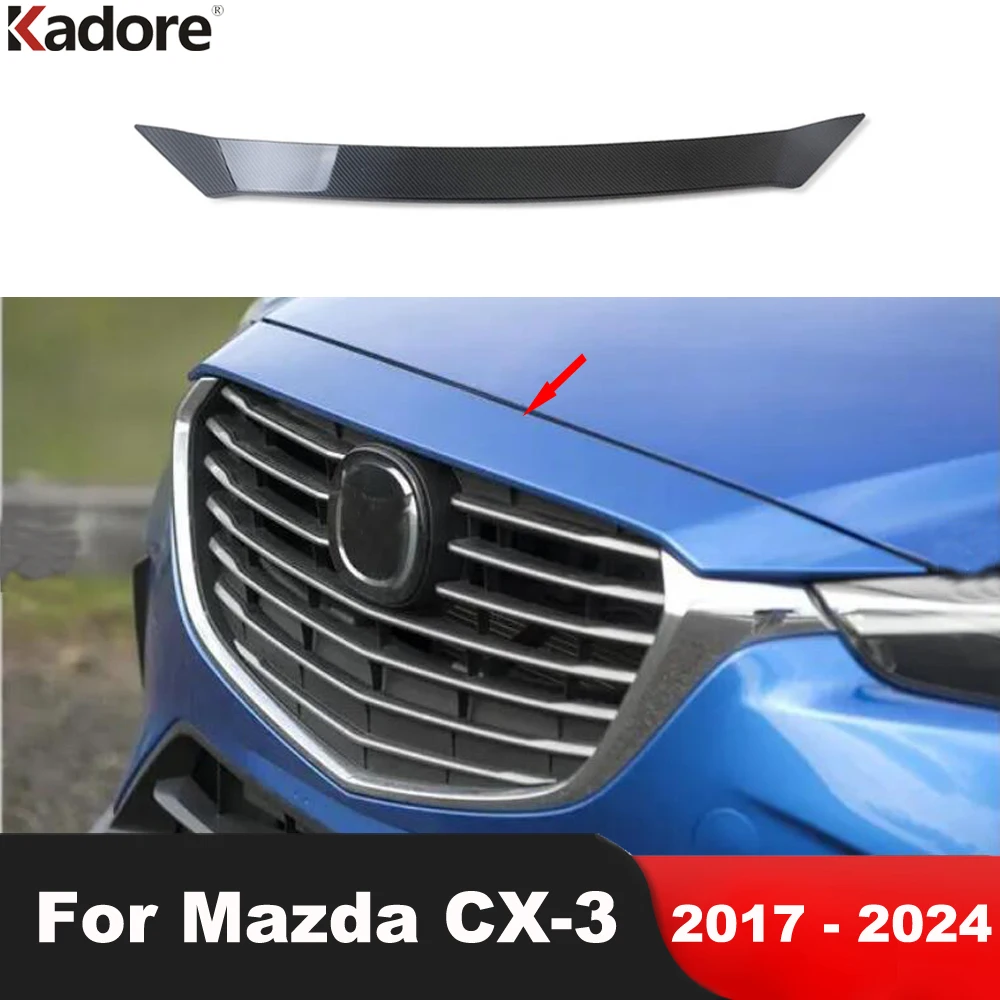 Front Hood Engine Cover Trim For Mazda CX-3 CX3 2017-2021 2022 2023 2024 Carbon Fiber Car Front Upper Grille Frame Accessories
Front Hood Engine Cover Trim For Mazda CX-3 CX3 2017-2021 2022 2023 2024 Carbon Fiber Car Front Upper Grille Frame Accessories