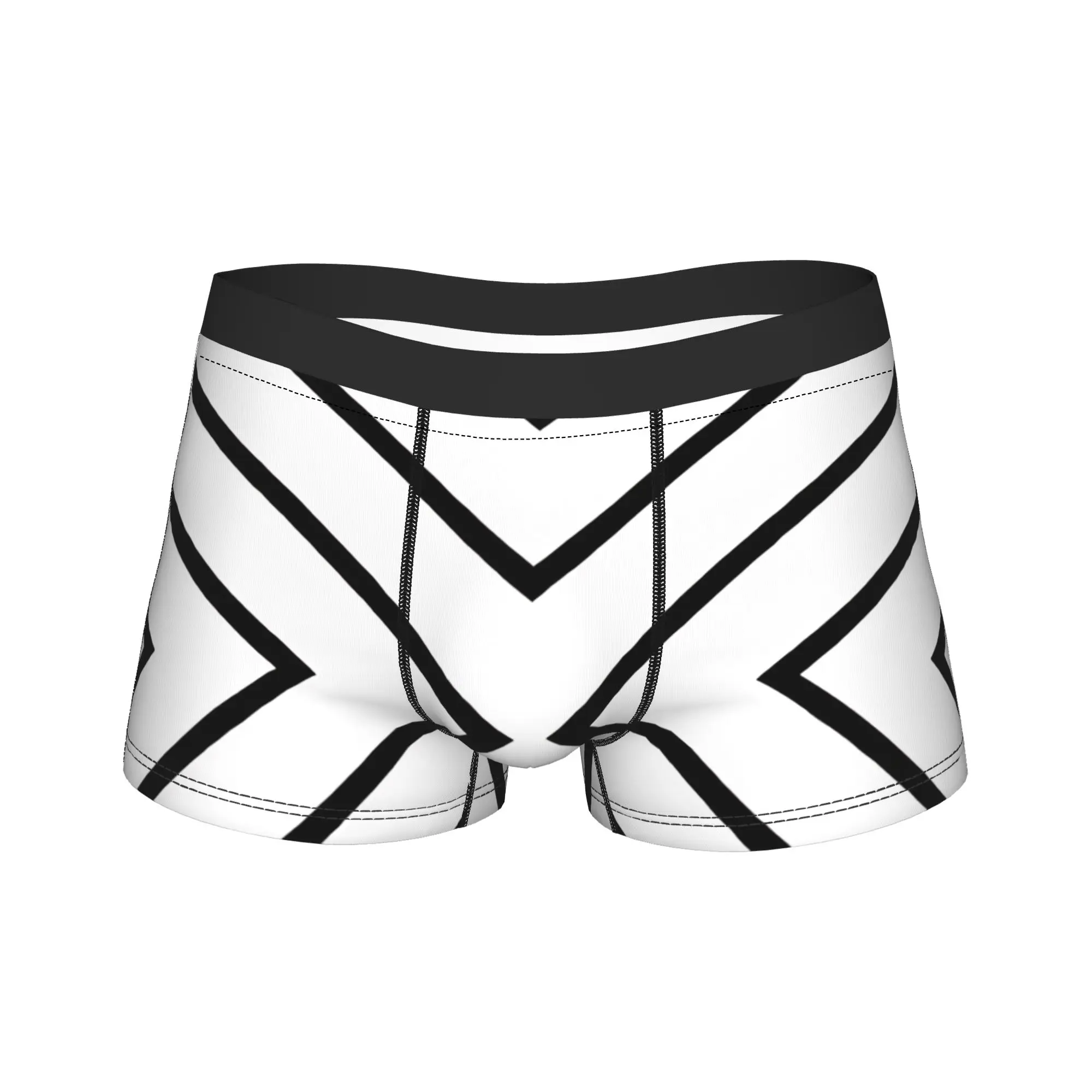 Черно-белые трусы-боксеры с геометрическим узором, качественные мужские забавные трусы-боксеры, дизайнерские трусы большого размера
Черно-белые трусы-боксеры с геометрическим узором, качественные мужские забавные трусы-боксеры, дизайнерские трусы большого размера