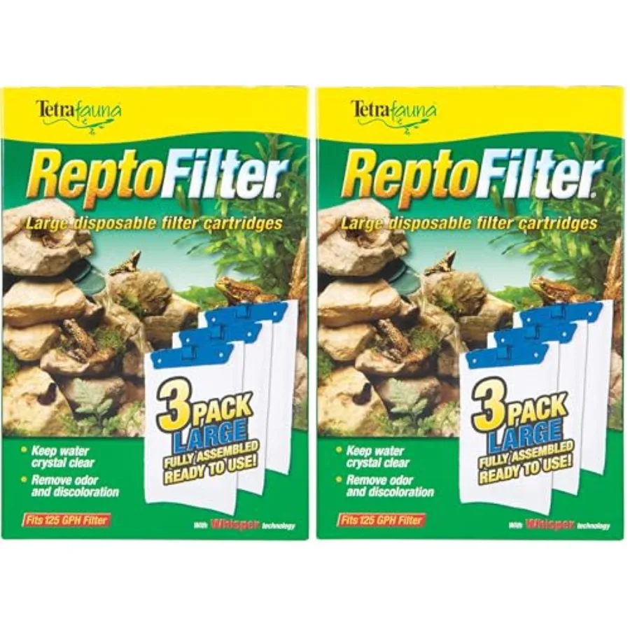 【Spot goods】Fauna ReptoFilter Filter Cartridges 3 Count Large Filter Refills Pack of 2
【Spot goods】Fauna ReptoFilter Filter Cartridges 3 Count Large Filter Refills Pack of 2