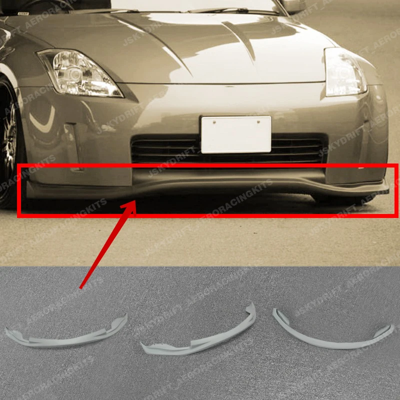 For Nissan 350Z Z33 06-08 Late Model GT Style Front Bumper Lip FRP Unpainted car BodyKits
For Nissan 350Z Z33 06-08 Late Model GT Style Front Bumper Lip FRP Unpainted car BodyKits