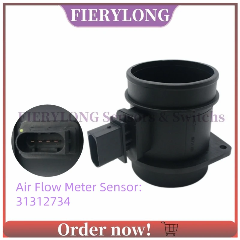 31312734 Mass Air Flow Meter MAF Sensor For Volvo C30 C70 S40 S60 S80 V70 XC60 XC70 XC90 Car Spare Accessories
31312734 Mass Air Flow Meter MAF Sensor For Volvo C30 C70 S40 S60 S80 V70 XC60 XC70 XC90 Car Spare Accessories
