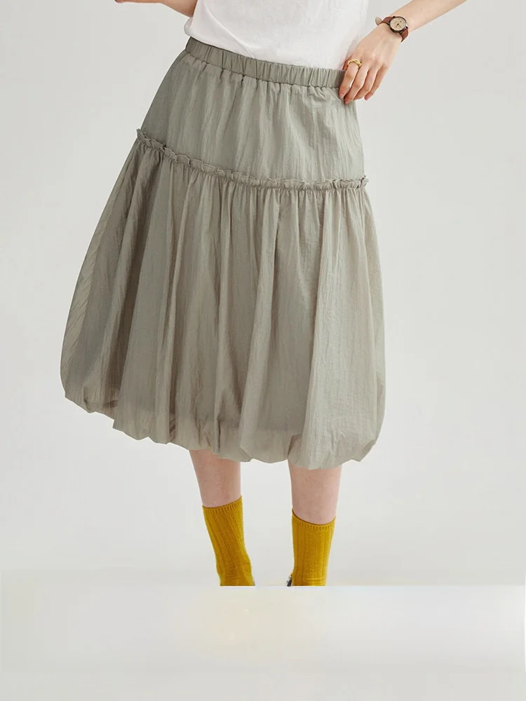 AMUU Original Spring Summer High Waist Floral Embellished Pure Color Bloom Half Skirt Women's mid Short Skirts Korean Style
AMUU Original Spring Summer High Waist Floral Embellished Pure Color Bloom Half Skirt Women's mid Short Skirts Korean Style