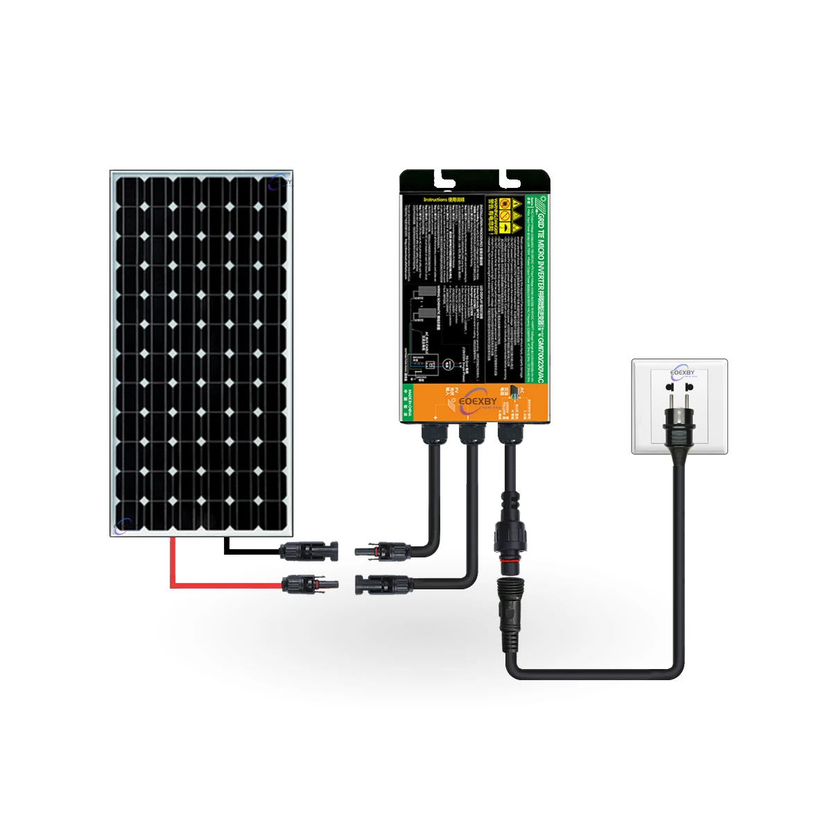 High-Efficiency Micro Inverter for Solar PV Grid Tie System MPPT 300W 350W 600W 700W DC26V-46V Solar Input AC110V-240V Output
High-Efficiency Micro Inverter for Solar PV Grid Tie System MPPT 300W 350W 600W 700W DC26V-46V Solar Input AC110V-240V Output