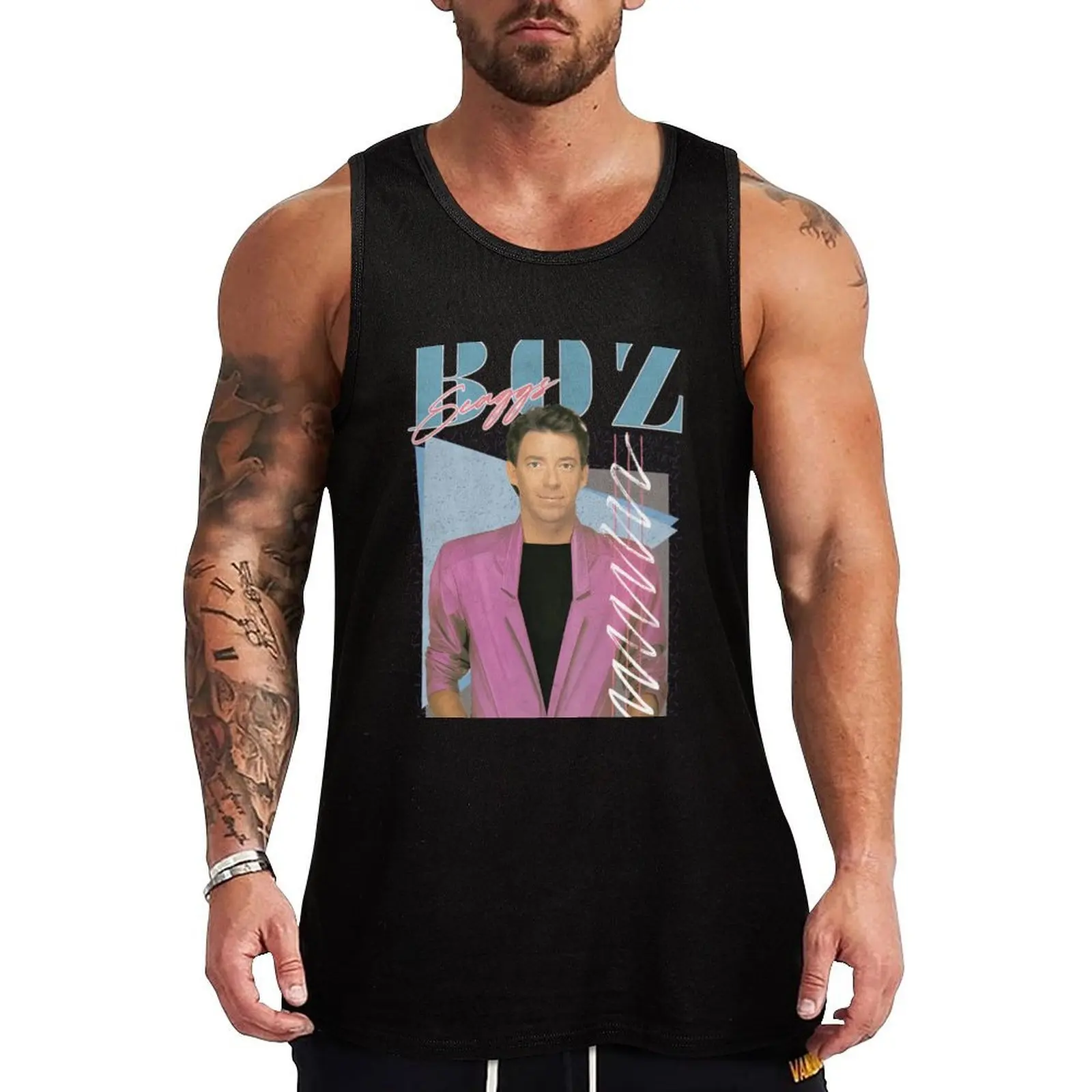 Boz Scaggs / Retro Faded-Style Tank Top Men's clothes Men's vest quick-drying t-shirt vest for men
Boz Scaggs / Retro Faded-Style Tank Top Men's clothes Men's vest quick-drying t-shirt vest for men