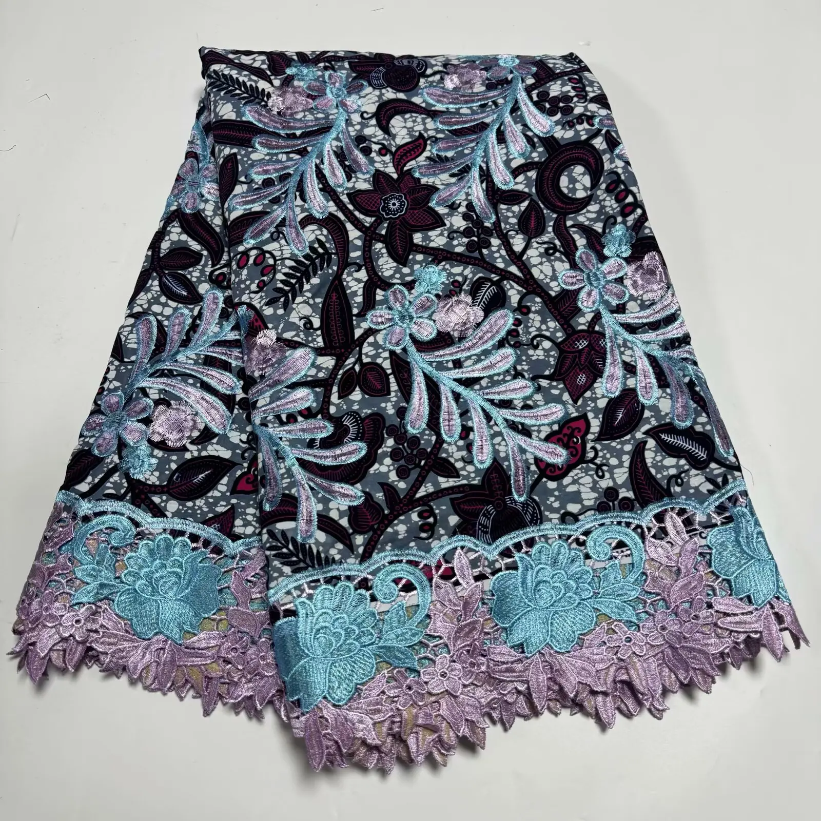 New African Ankara Wax Guipure Cord Lace Fabric Newest Nigerian Wax Lace for Sew Classics Wedding Party Dress 19A08
New African Ankara Wax Guipure Cord Lace Fabric Newest Nigerian Wax Lace for Sew Classics Wedding Party Dress 19A08