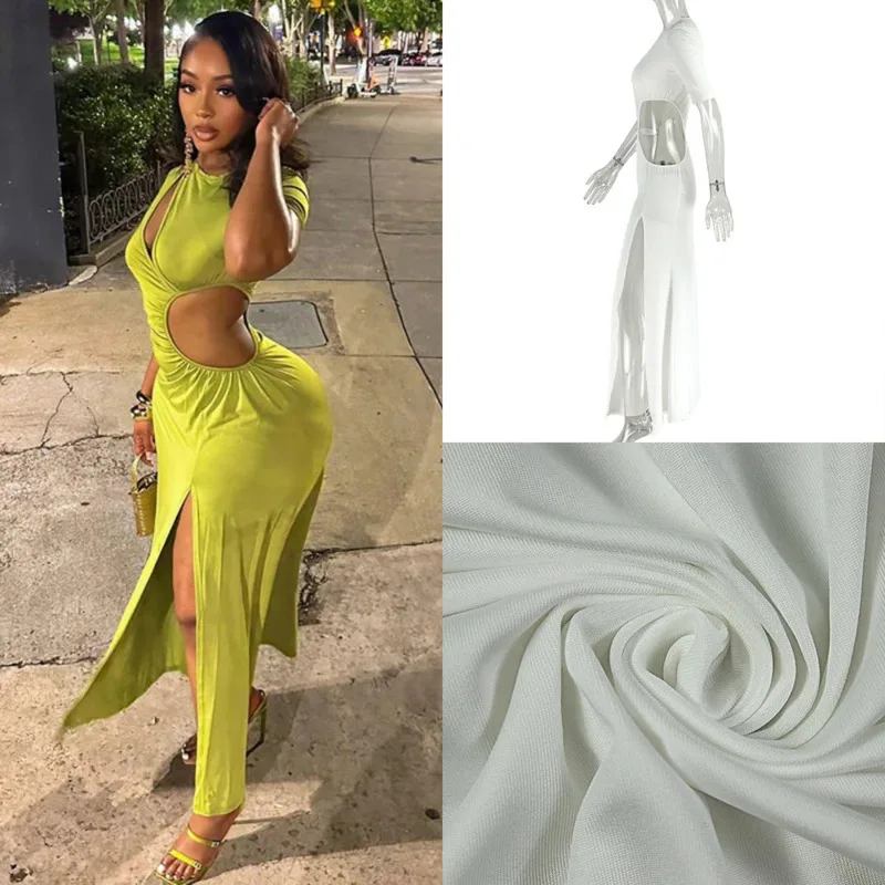 Elegant White Bodycon Maxi Dress For Women Cut Out O-Neck High Slit Design Ruched Waist Sexy Slim Fit Evening Club Outfit 2025
Elegant White Bodycon Maxi Dress For Women Cut Out O-Neck High Slit Design Ruched Waist Sexy Slim Fit Evening Club Outfit 2025