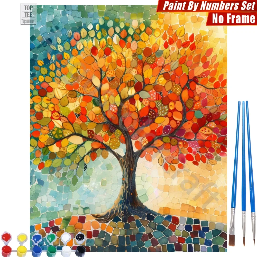 Mosaic Artistic Tree DIY Painting By Numbers Set - Colorful Flair Tree Home Bedroom Decor Birthday Gift For Art Lover
Mosaic Artistic Tree DIY Painting By Numbers Set - Colorful Flair Tree Home Bedroom Decor Birthday Gift For Art Lover