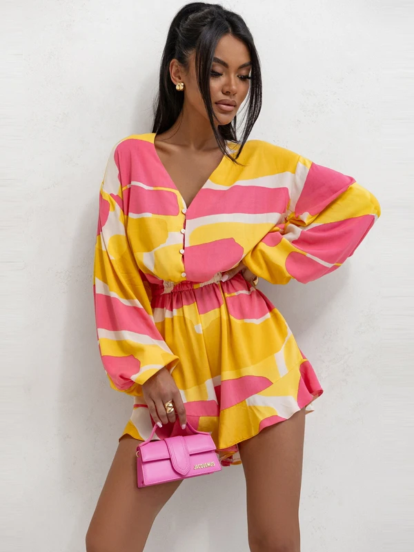 Корейский летний комбинезон с длинными рукавами для женщин, новинка 2025 года, модный дизайн, укороченные брюки, эффект похудения
Корейский летний комбинезон с длинными рукавами для женщин, новинка 2025 года, модный дизайн, укороченные брюки, эффект похудения