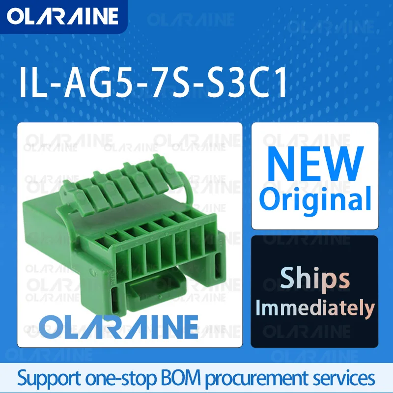 20/50/100Pcs IL-AG5-7S-S3C1 100% brand new and original IC chip Automotive connectors 7 Position 3 A
20/50/100Pcs IL-AG5-7S-S3C1 100% brand new and original IC chip Automotive connectors 7 Position 3 A