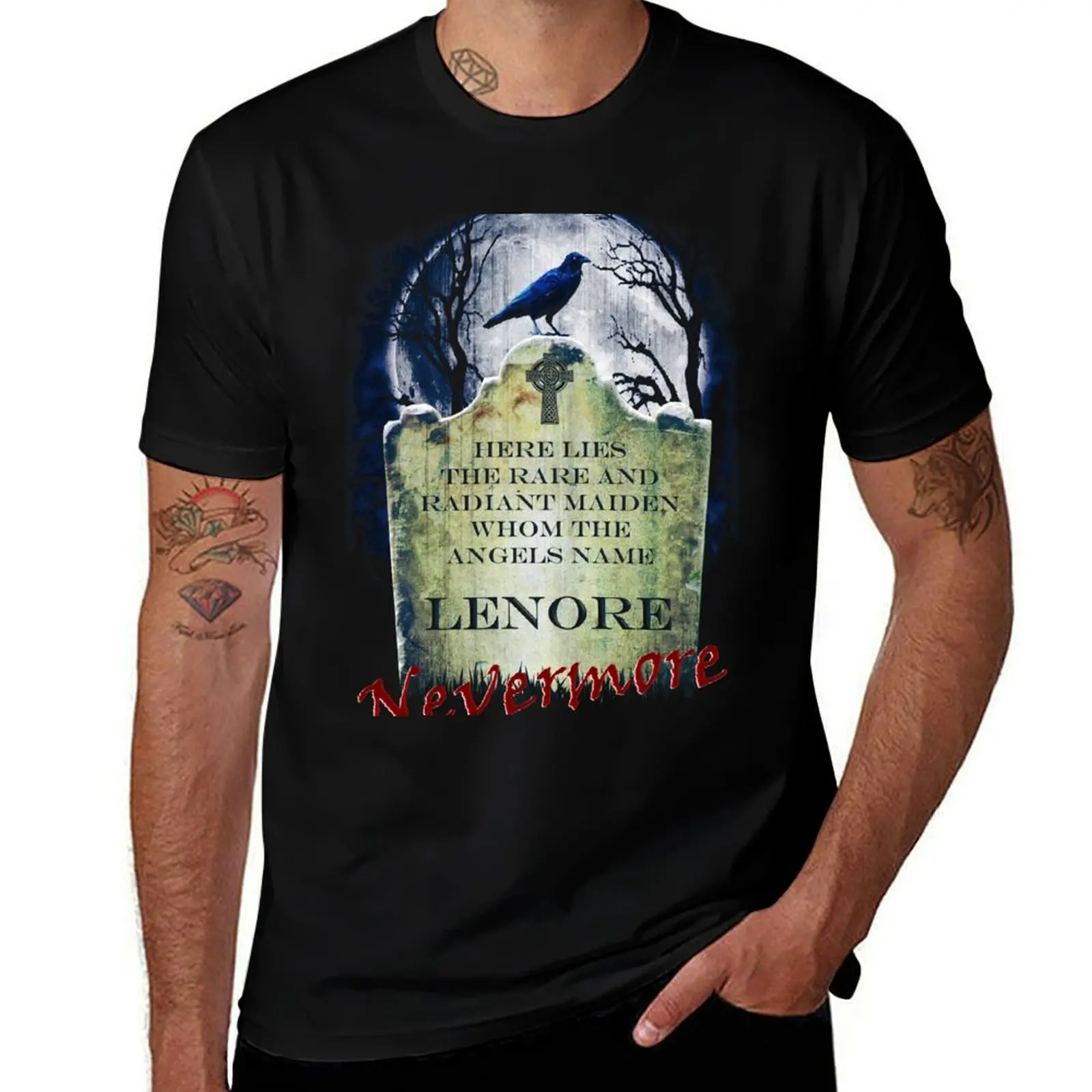 Edgar Allan Poe The Raven T-Shirt g man t shirts for men t shirts for man cotton T-Shirt
Edgar Allan Poe The Raven T-Shirt g man t shirts for men t shirts for man cotton T-Shirt