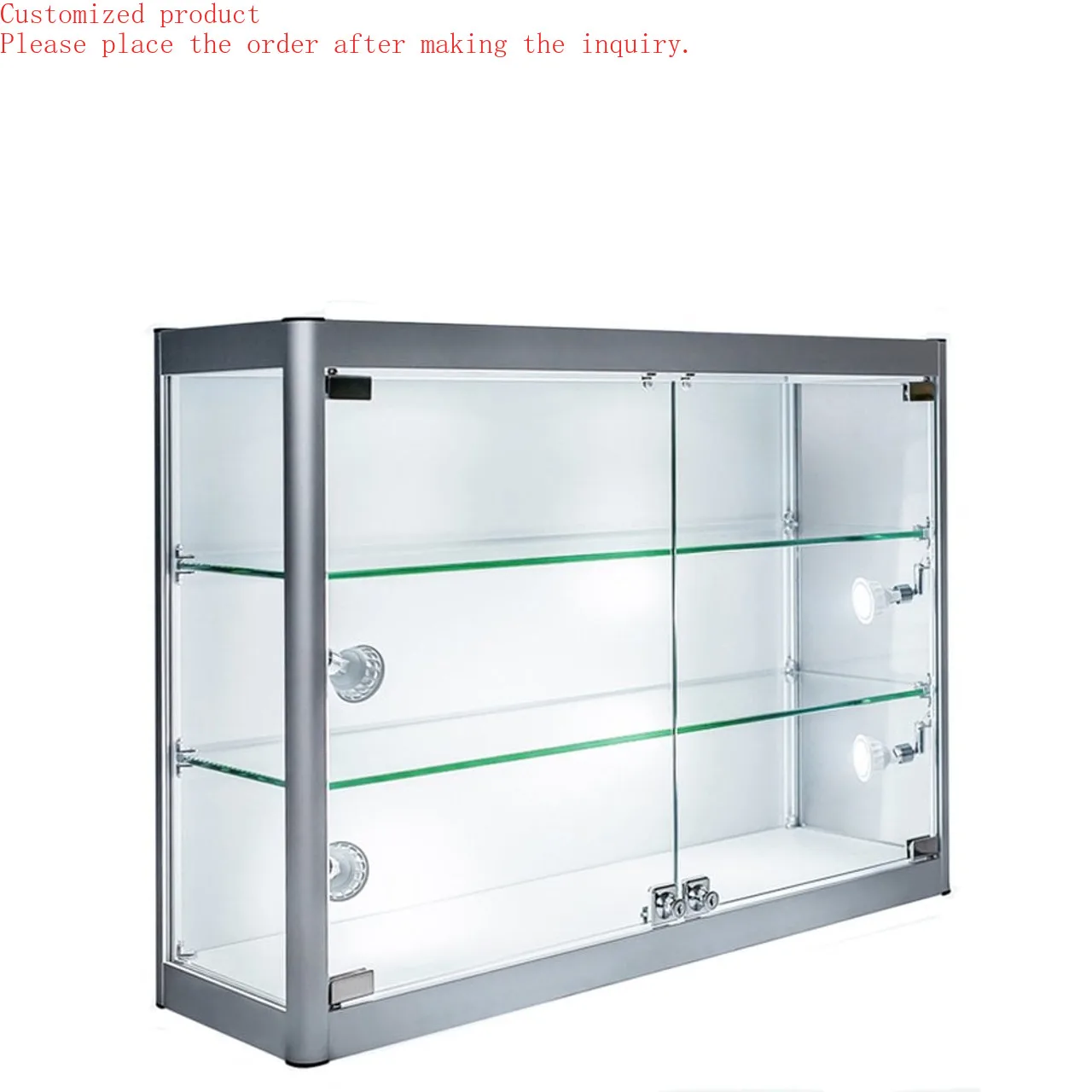 Custom.HIKUYA Custom Aluminium Frame Showcase Glass Display with LED Light for Retail, Pop-up Shops, Trade Counters
Custom.HIKUYA Custom Aluminium Frame Showcase Glass Display with LED Light for Retail, Pop-up Shops, Trade Counters