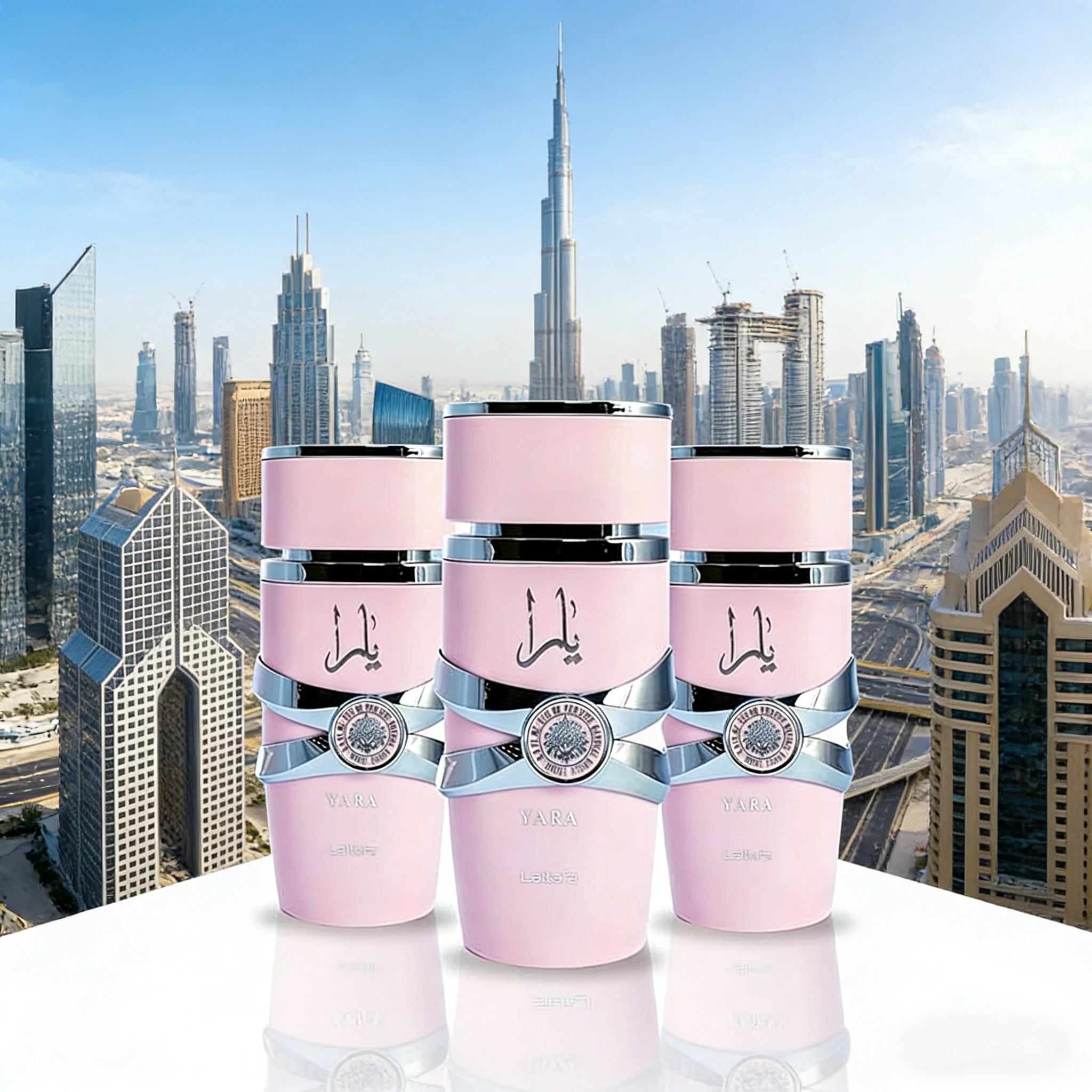 Lattafa Yara Arabian Women Eau De Parfum Spray 3.4 Ounce (Pack of 3) Long Lasting Fragrance Natural Perfume Portable Cologne
Lattafa Yara Arabian Women Eau De Parfum Spray 3.4 Ounce (Pack of 3) Long Lasting Fragrance Natural Perfume Portable Cologne