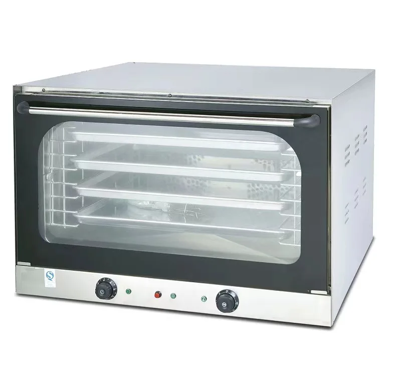 Wholesale Professional Convection Oven 4 Pans with Timer Commercial Electric Oven Multifunctional Pizza Oven
Wholesale Professional Convection Oven 4 Pans with Timer Commercial Electric Oven Multifunctional Pizza Oven