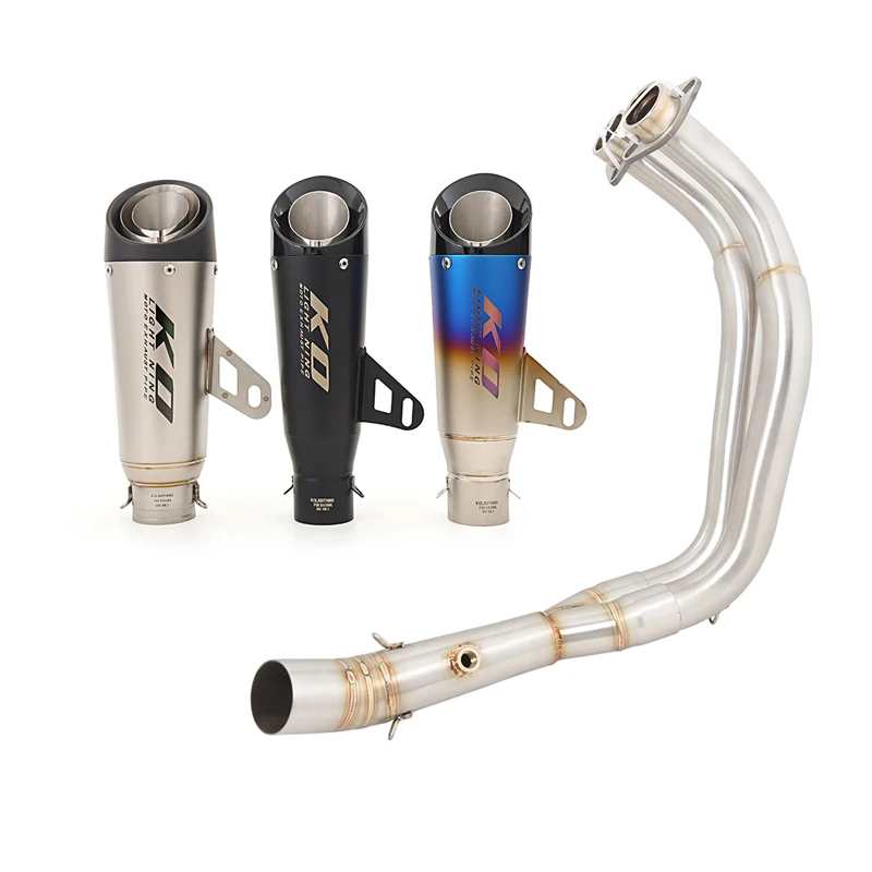 For Yamaha R7 YZF R7 MT-07 XSR700 2021-2023 Complete Exhaust System Header Mid Link Pipe 51mm Muffler Escape with DB Killer Tips
For Yamaha R7 YZF R7 MT-07 XSR700 2021-2023 Complete Exhaust System Header Mid Link Pipe 51mm Muffler Escape with DB Killer Tips