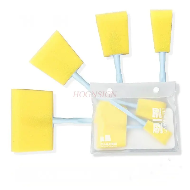 Childhood Sponge Seal Set, Children's Paint Printing Tool, Kindergarten Drawing Sponge Stick, Painting Brush
Childhood Sponge Seal Set, Children's Paint Printing Tool, Kindergarten Drawing Sponge Stick, Painting Brush