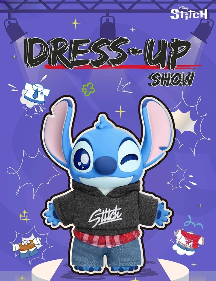 Stitch TT Clothing Series Vinyl Blind Box Trendy Toy Dolls Cute Mini Anime Character Desktop Figurine Christmas Birthday Gift
Stitch TT Clothing Series Vinyl Blind Box Trendy Toy Dolls Cute Mini Anime Character Desktop Figurine Christmas Birthday Gift