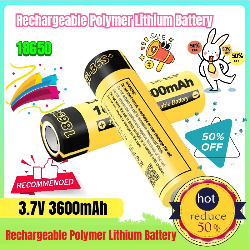 Lii-36S 18650 3600mAh 3.7V Rechargeable Polymer Lithium Battery 
Lii-36S 18650 3600mAh 3.7V Rechargeable Polymer Lithium Battery