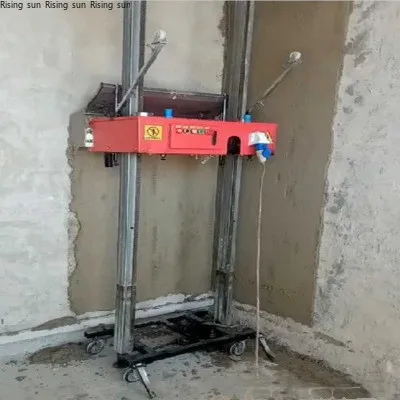 New Technology Automatic Wall Cement Rendering Plastering Machine Concrete Machinery for Sale