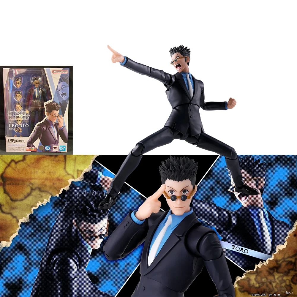 In Stock BANDAI SPIRITS S.H.Figuarts HUNTER x HUNTER Leorio Figure Anime Action Model Toy Desktop decorations gifts
In Stock BANDAI SPIRITS S.H.Figuarts HUNTER x HUNTER Leorio Figure Anime Action Model Toy Desktop decorations gifts