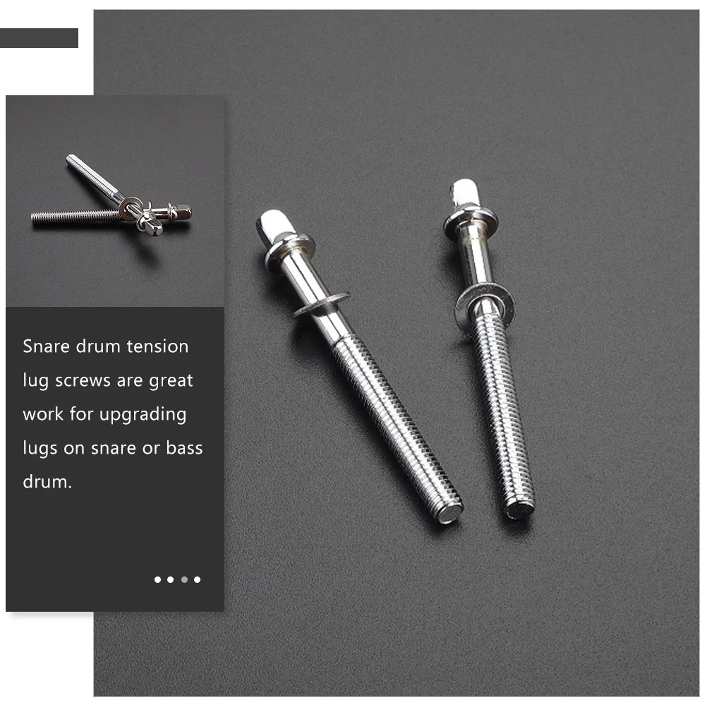 6 Pcs Claw Screw Drum Lug Mounting Screws Tension Snare Lugs for Metal Hardware Long
6 Pcs Claw Screw Drum Lug Mounting Screws Tension Snare Lugs for Metal Hardware Long