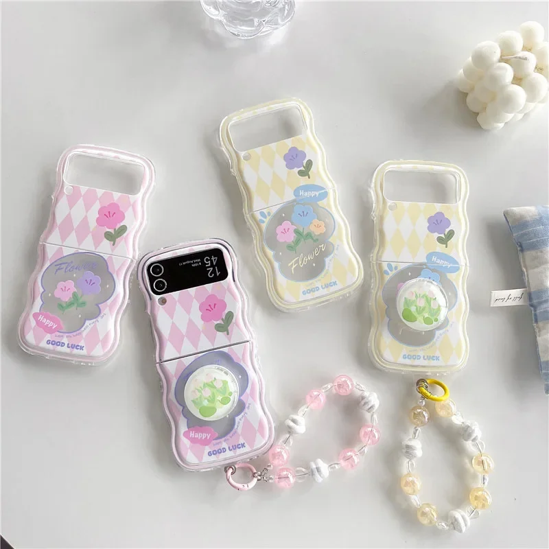 Diamond Grid Flower Phone Case for Samsung Galaxy Z Flip 6 5 4 3 Protective Back Cover for ZFlip4 ZFlip5 ZFlip6 Case Shell
Diamond Grid Flower Phone Case for Samsung Galaxy Z Flip 6 5 4 3 Protective Back Cover for ZFlip4 ZFlip5 ZFlip6 Case Shell