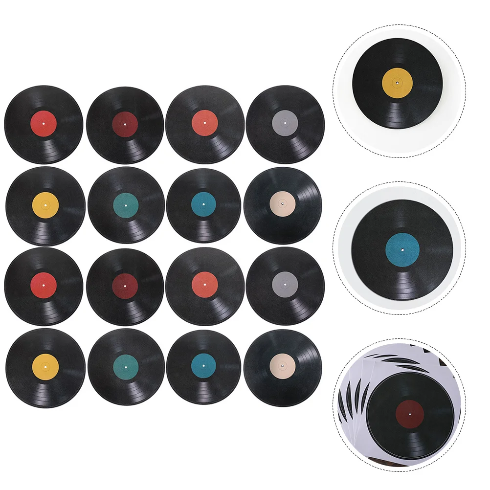 16 Pcs Vinyl Record Decoration Study DIY Records Wall Stickers Bar Disco Party Decorations Pvc
16 Pcs Vinyl Record Decoration Study DIY Records Wall Stickers Bar Disco Party Decorations Pvc