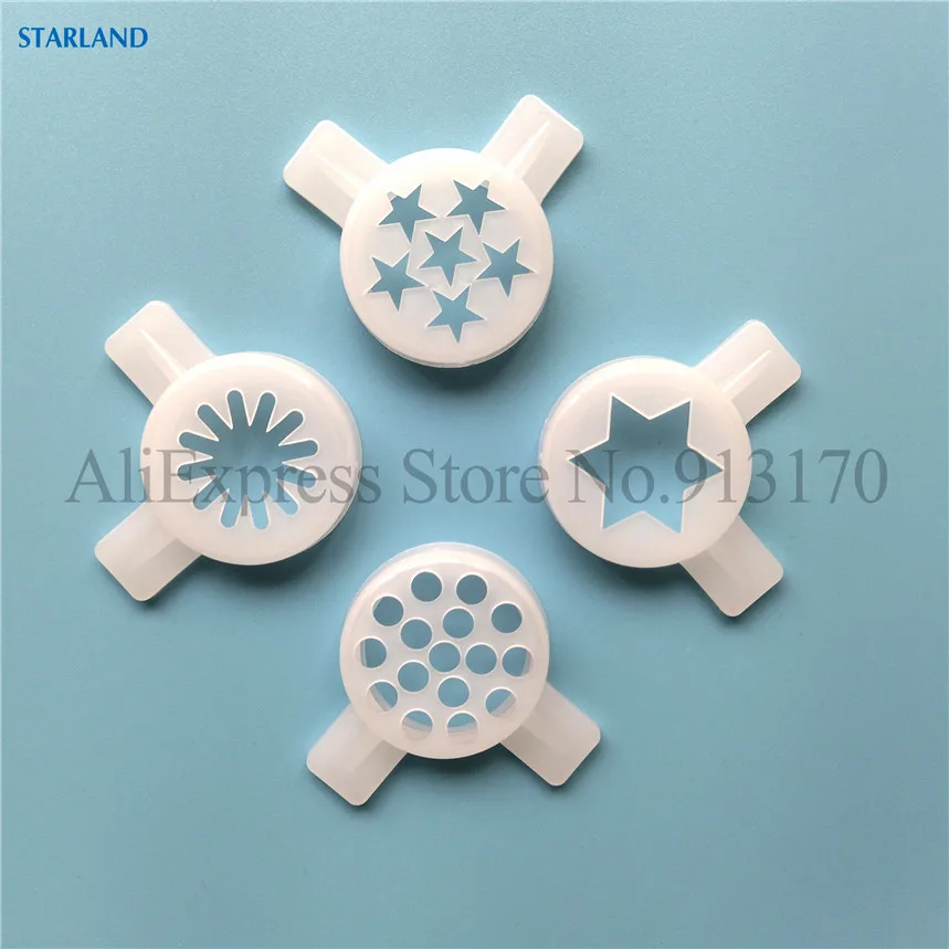 4 In 1 Magic Moulding Lids Accessories Taylor Soft Serve Ice Cream Machines Fancy Nozzle Caps Spare Parts 26mm Inner Diameter
4 In 1 Magic Moulding Lids Accessories Taylor Soft Serve Ice Cream Machines Fancy Nozzle Caps Spare Parts 26mm Inner Diameter