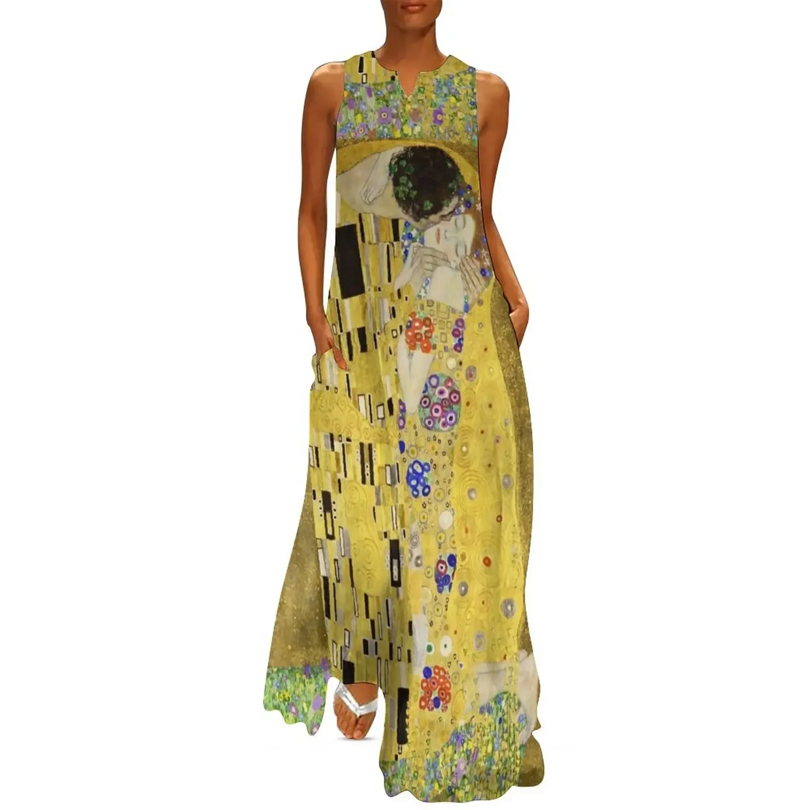 Gustav Klimt - The Kiss 1908 - 1909 Long Dress dresses summer dress women summer 2025 party dress women elegant luxury
Gustav Klimt - The Kiss 1908 - 1909 Long Dress dresses summer dress women summer 2025 party dress women elegant luxury