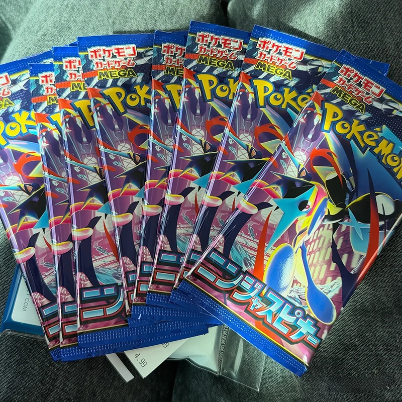 PokéMon Ptcg Card Japanese Version M4 Ninja Spiral Expansion Pack Anime Collection Card Adult Collector Blind Box Toys Gift
PokéMon Ptcg Card Japanese Version M4 Ninja Spiral Expansion Pack Anime Collection Card Adult Collector Blind Box Toys Gift