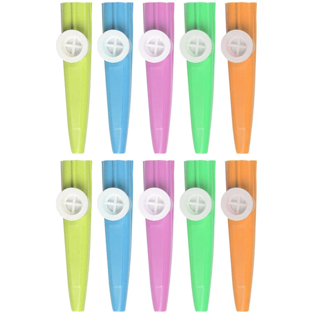 10 Pcs Musical Instrument Plastic Kazoo Child Instruments Professional Educational Toy
10 Pcs Musical Instrument Plastic Kazoo Child Instruments Professional Educational Toy