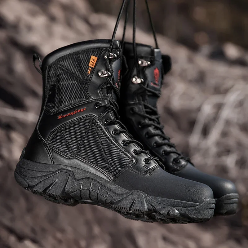 Outdoor Hiking Shoes Men Comfortable Wear-resistant Combat Boots Men Thick-soled Shock-absorbing Casual Ankle Boots Men
Outdoor Hiking Shoes Men Comfortable Wear-resistant Combat Boots Men Thick-soled Shock-absorbing Casual Ankle Boots Men