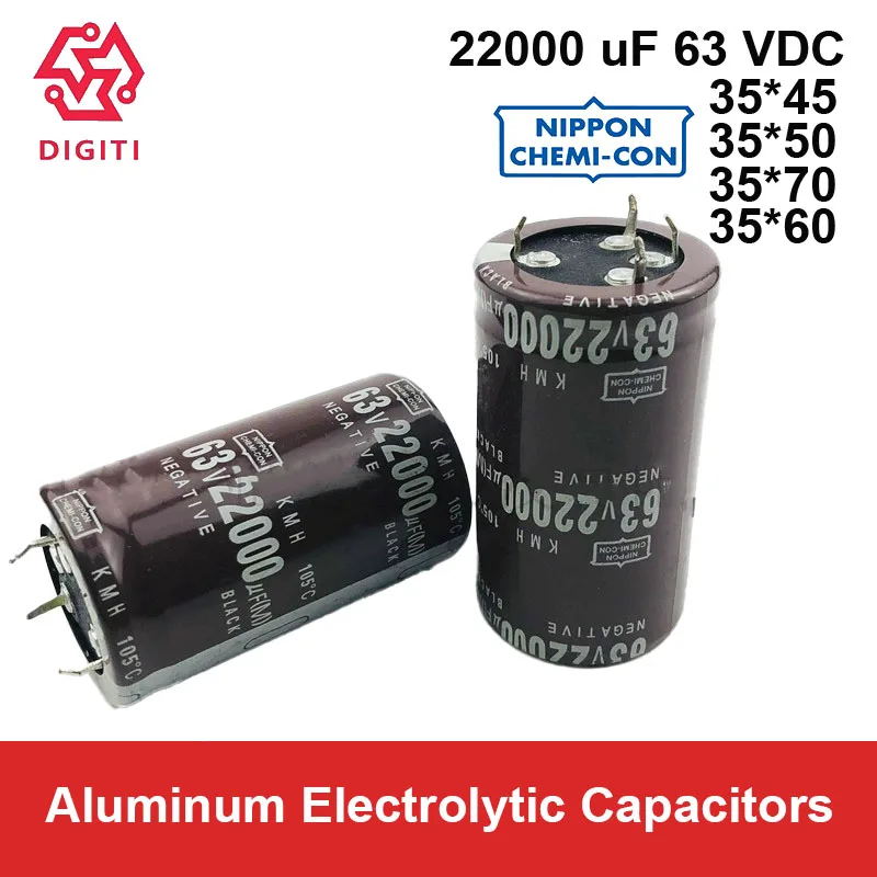 22000UF 63V Aluminum electrolytic capacitor Snap-in capacitor 63V 22000UF 35*45 35*50 35*60 35*70 NCC capacitors NIPPON CHEMICON
22000UF 63V Aluminum electrolytic capacitor Snap-in capacitor 63V 22000UF 35*45 35*50 35*60 35*70 NCC capacitors NIPPON CHEMICON