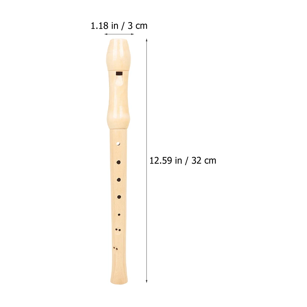 8 Holes Wooden Soprano Recorder For Beginners Durable Student Wind Instrument With Storage Bag Detachable Design Practice
8 Holes Wooden Soprano Recorder For Beginners Durable Student Wind Instrument With Storage Bag Detachable Design Practice
